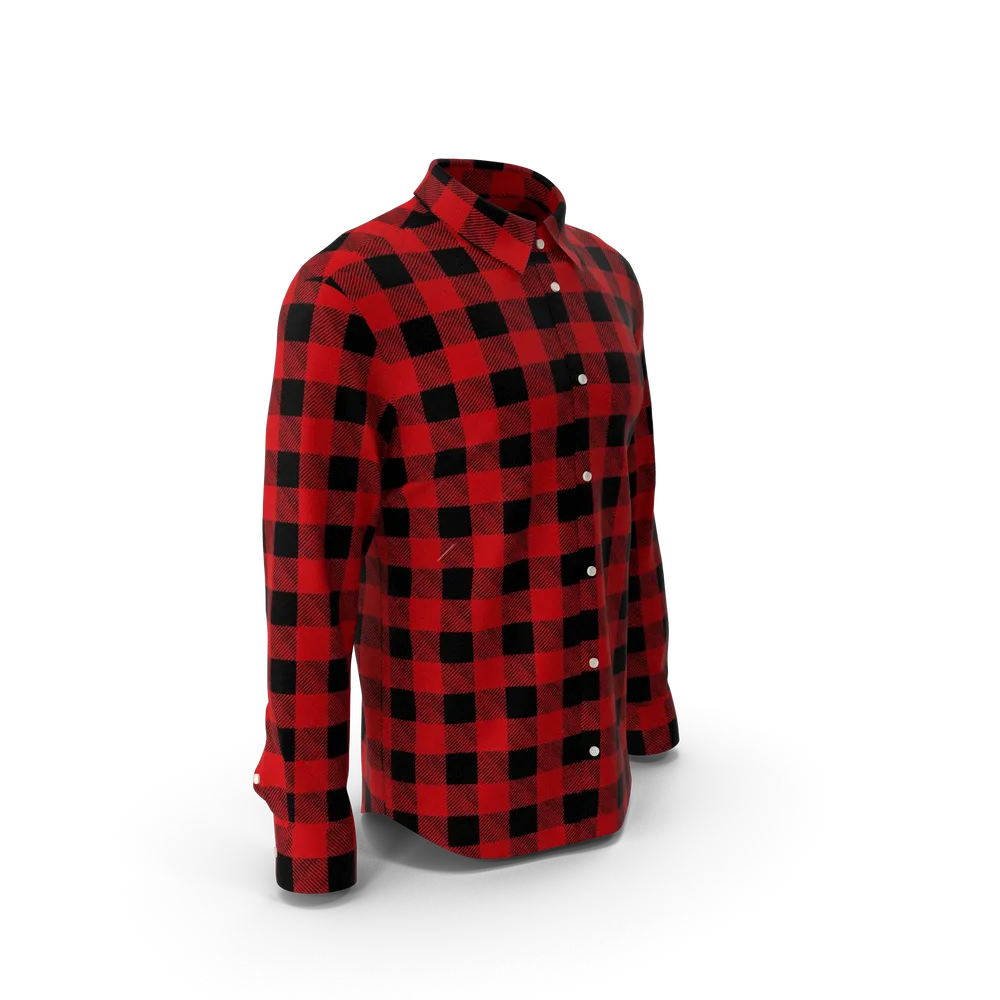 Camisa Escocesa Roja