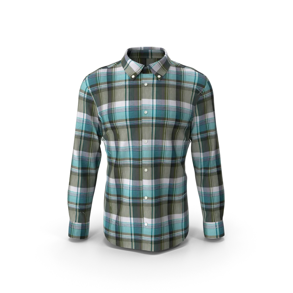 Camisa Cuadrillé Verde