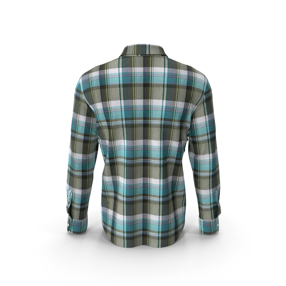 Camisa Cuadrillé Verde