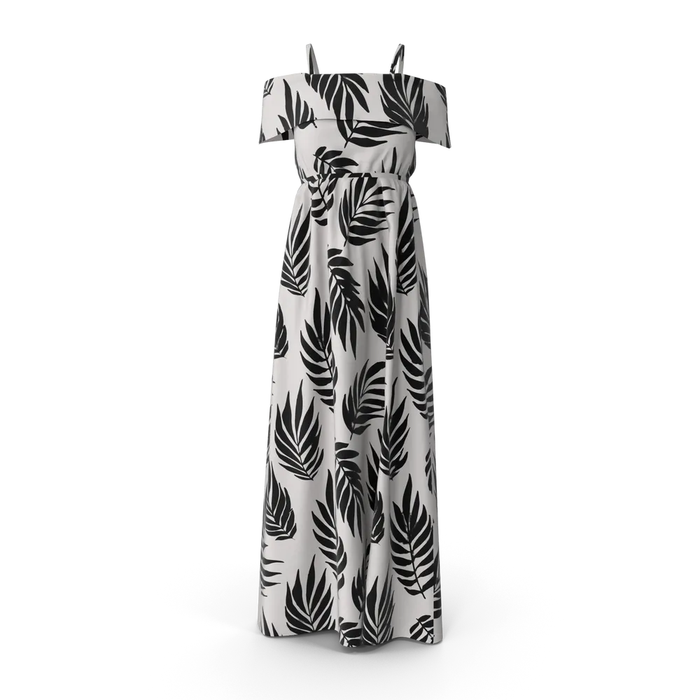 Vestido Largo Tropical