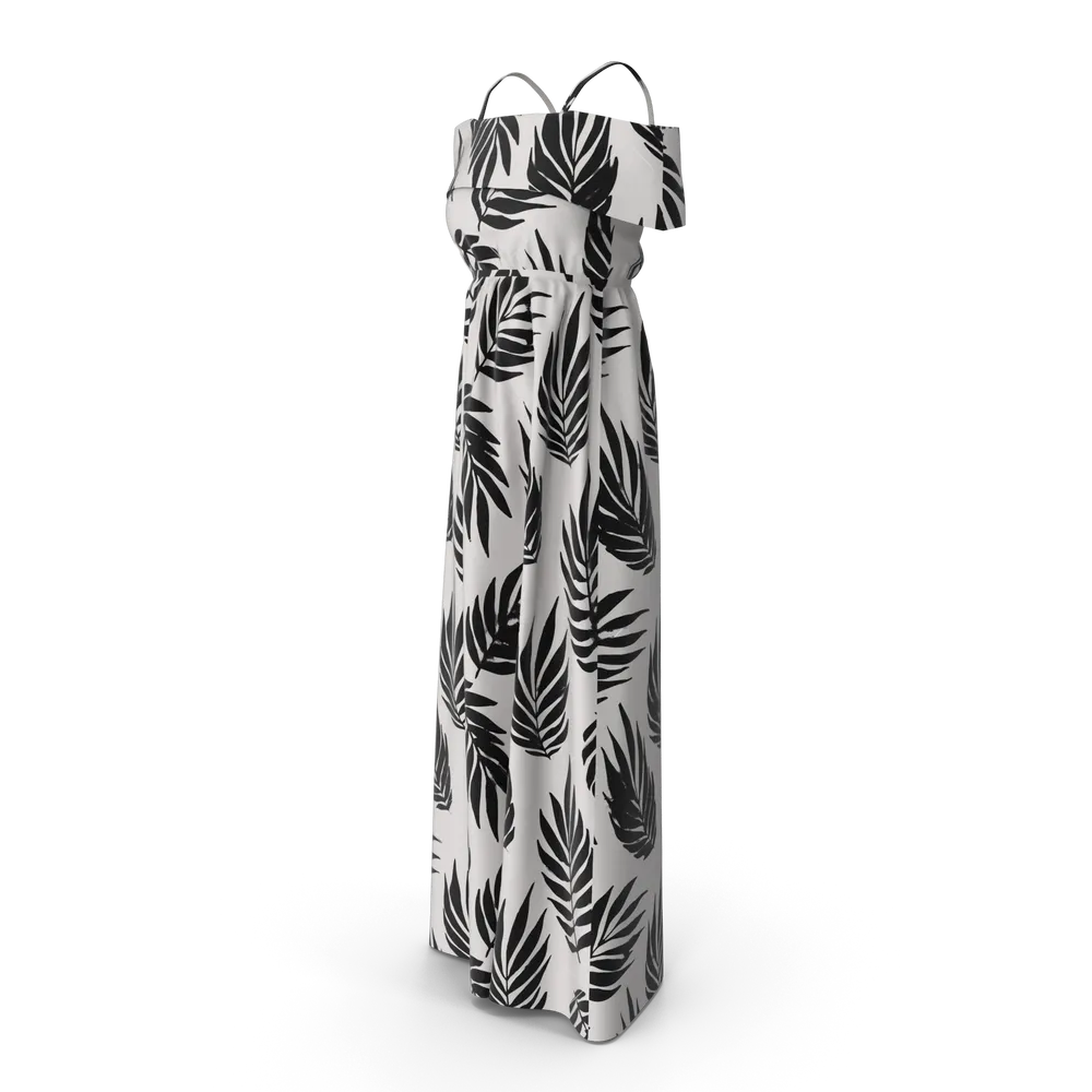 Vestido Largo Tropical