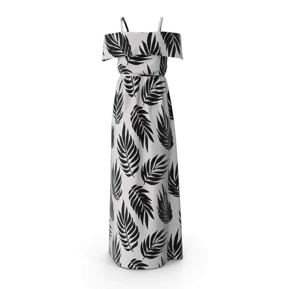 Vestido Largo Tropical