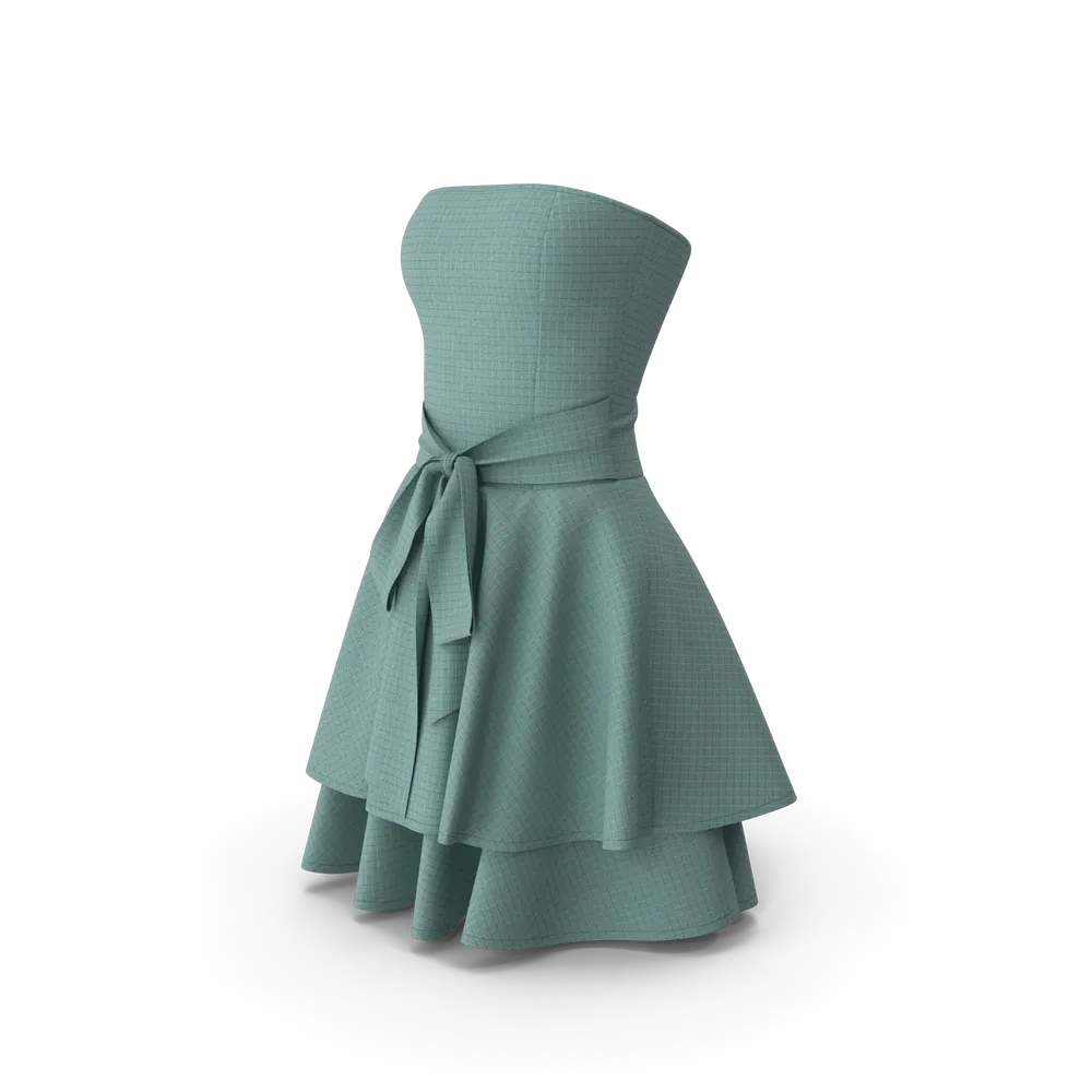 Vestido Corto Verde