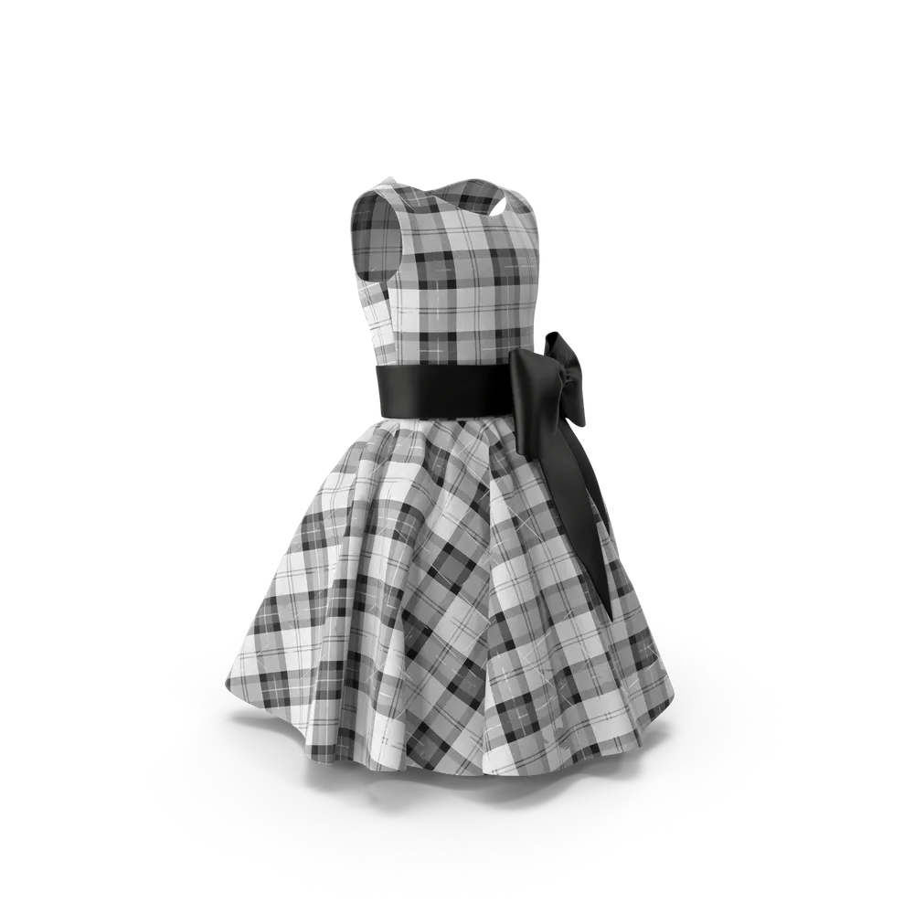 Vestido Tartán