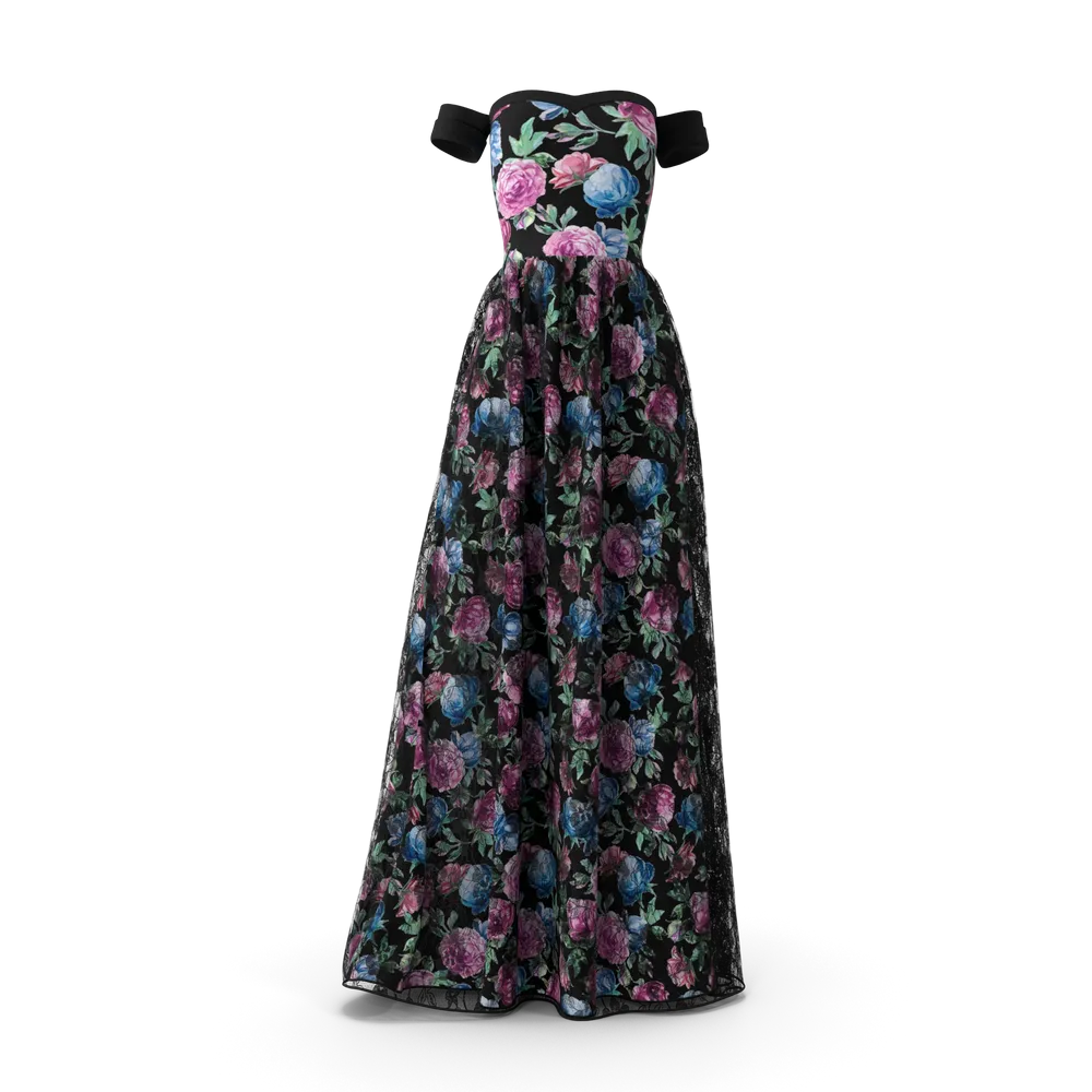Vestido de Fiesta Negro