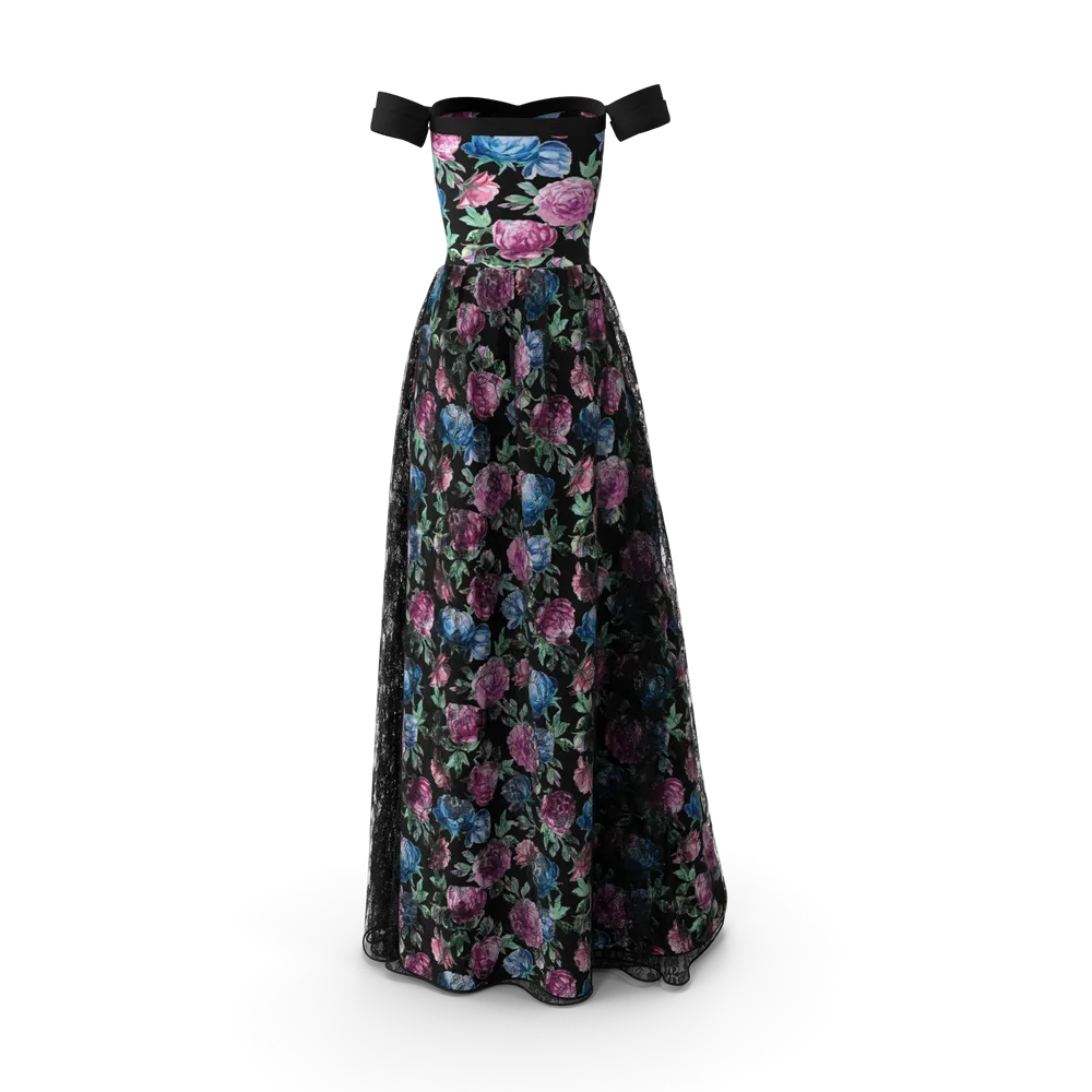 Vestido de Fiesta Negro