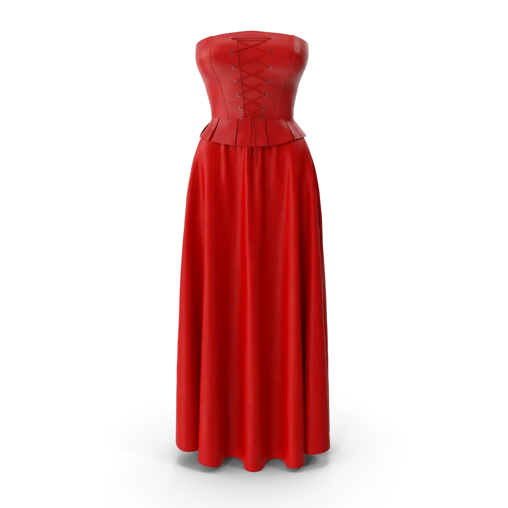 Vestido Largo Rojo