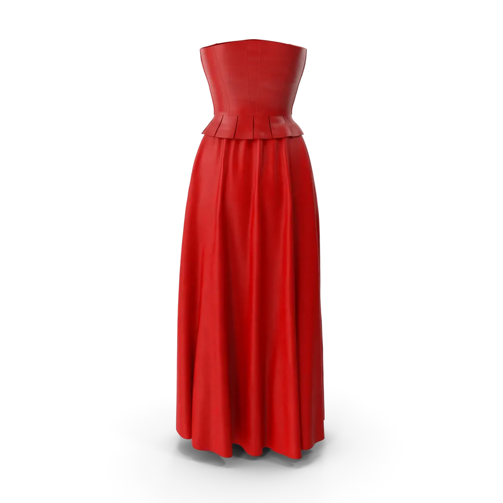 Vestido Largo Rojo