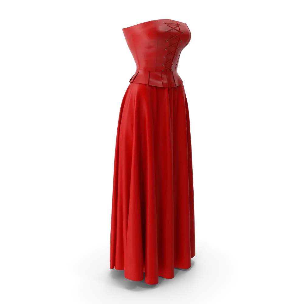 Vestido Largo Rojo